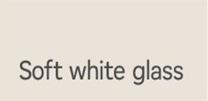 soft white glass