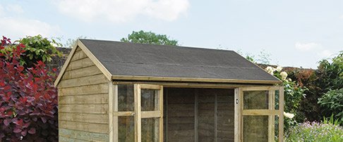 How to felt a shed roof