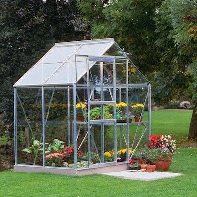 aluminium frame greenhouse