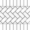 Herringbone with header