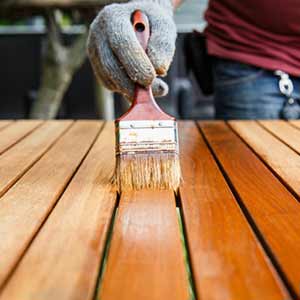 Treat your wooden furniture and fences