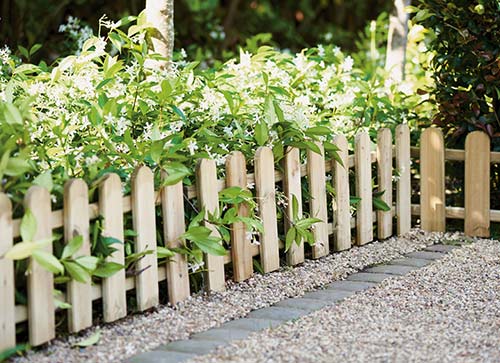 Small shop garden fence