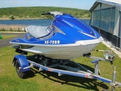 Blue Jet Ski 