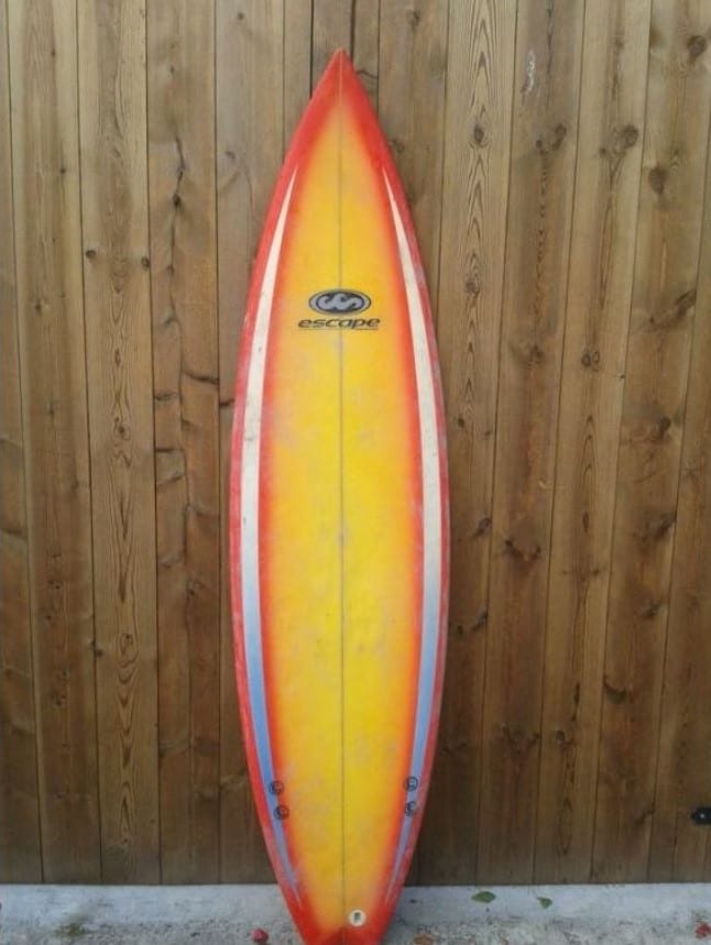 Orange Surfboard