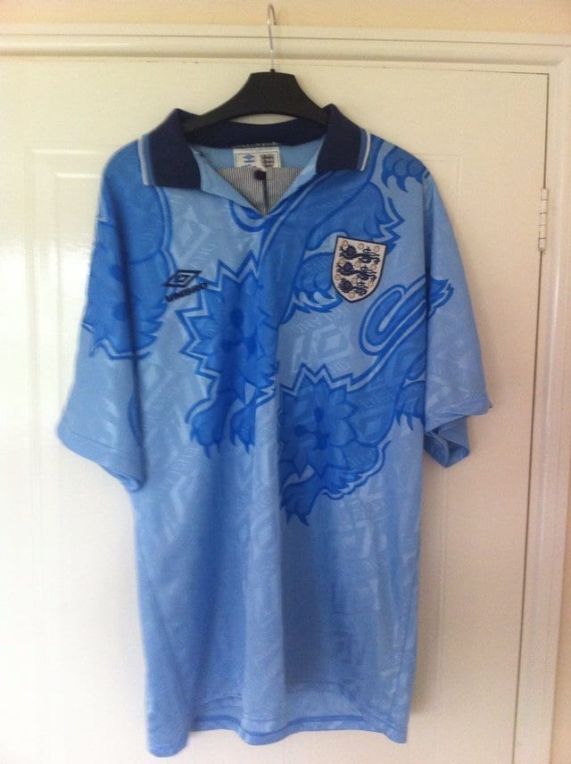 90's England football shirt