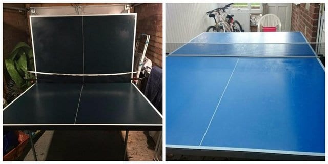 Second hand table tennis tables