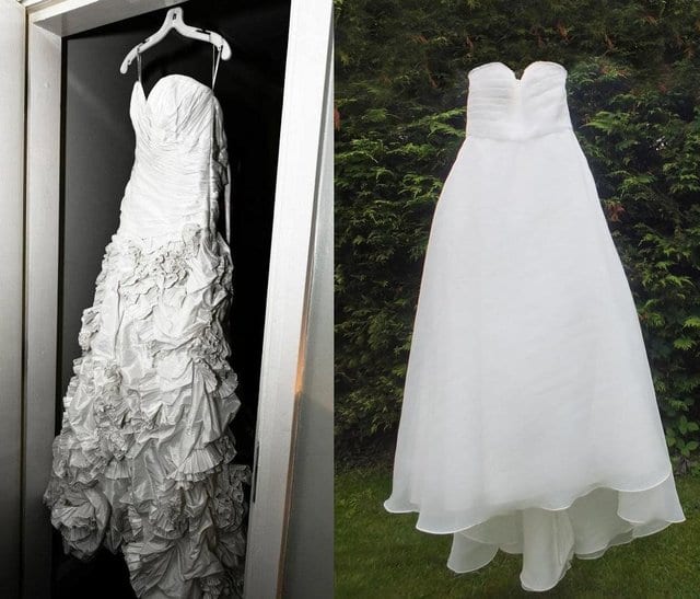 Second hand wedding dresses