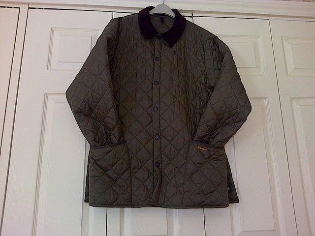 second hand men's barbour coat