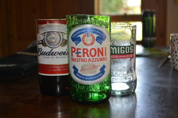 How to Upcycle Glass Bottles into Glass Tumblers