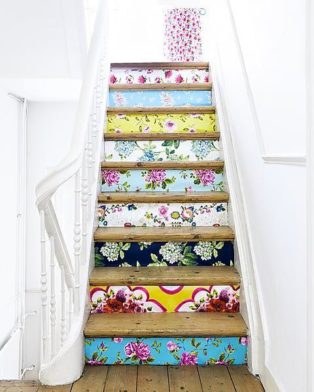 Home Ideas: Decorative Stair Risers