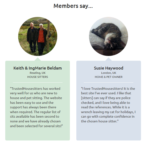 Find your perfect pet sitter with 20 off your TrustedHousesitters