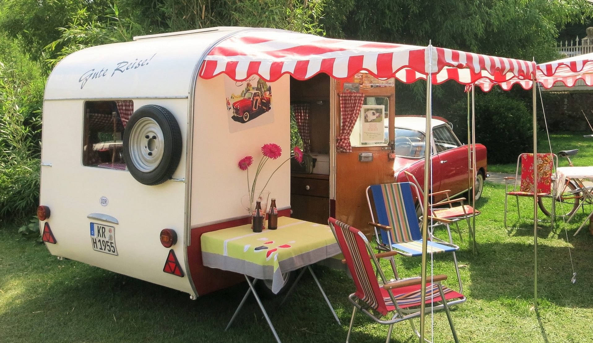 caravan interior vintage cute