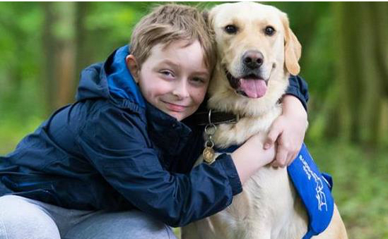 Support Dogs, helping keep young children safe