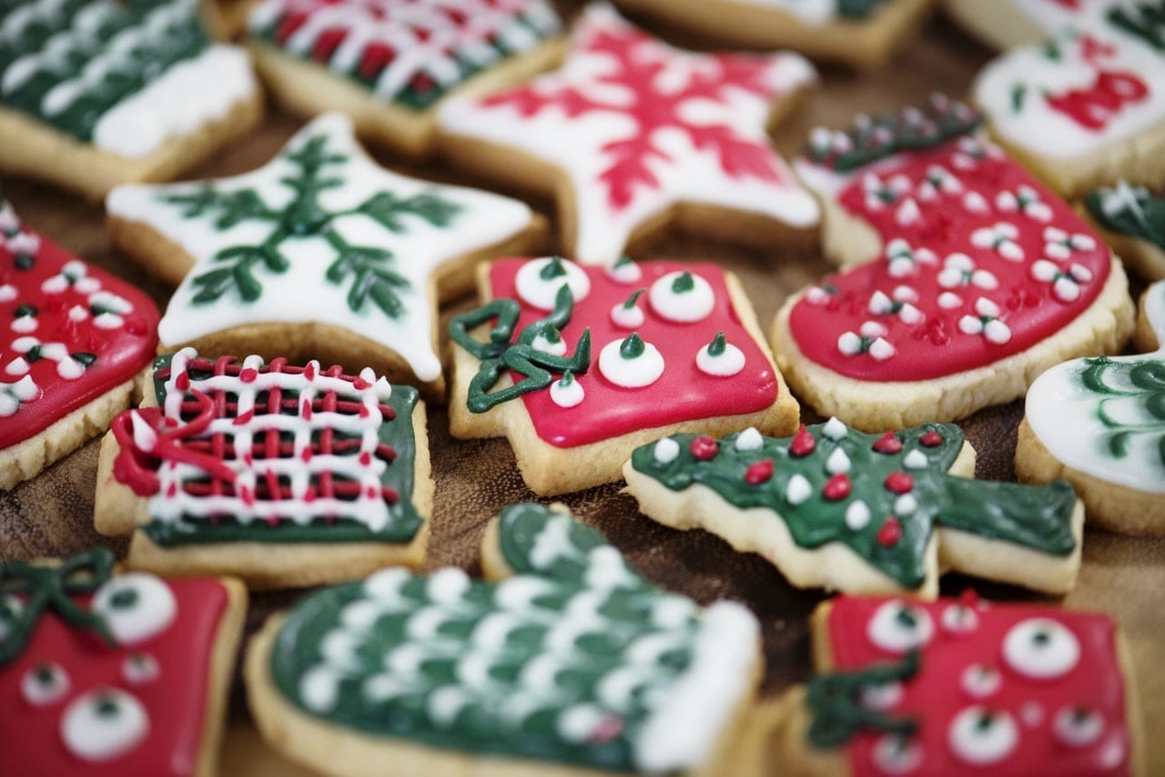 eco-friendly christmas cookies