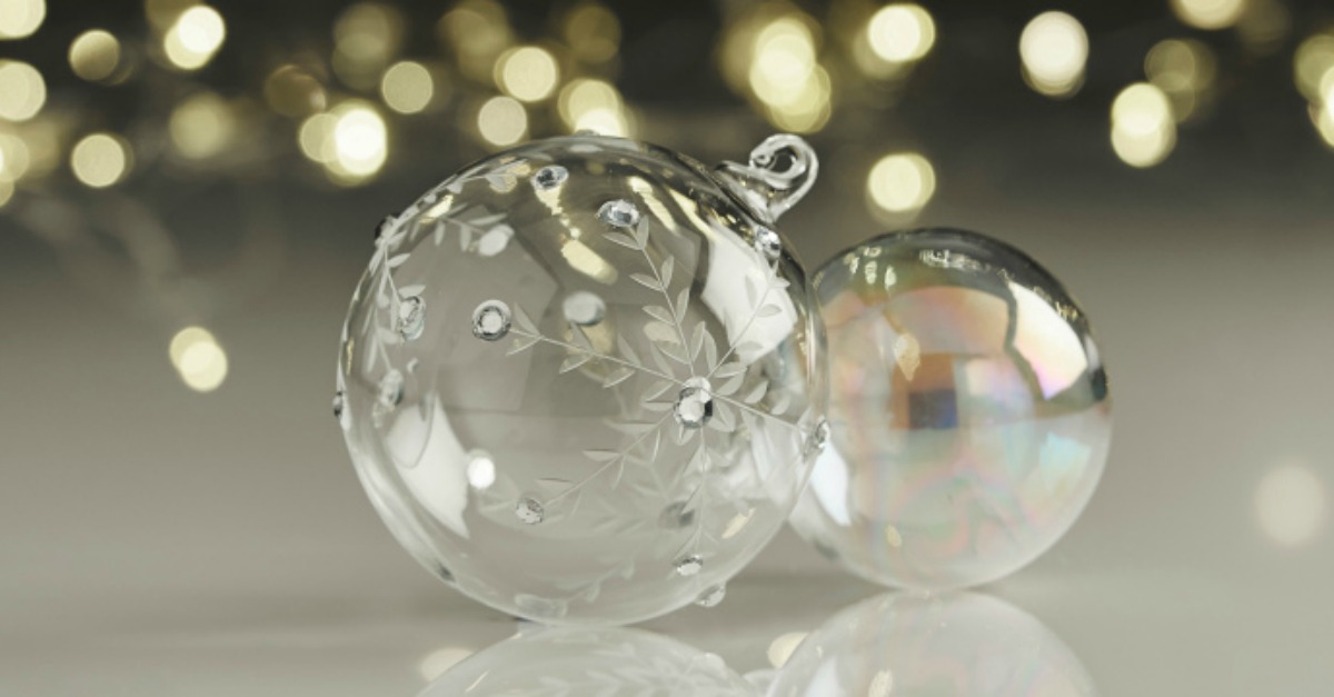 A selection of Christmas ornaments in our guide on stress free Christmas shopping.