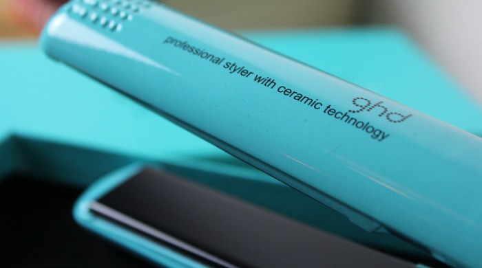 ghd Candy straighteners in mint.