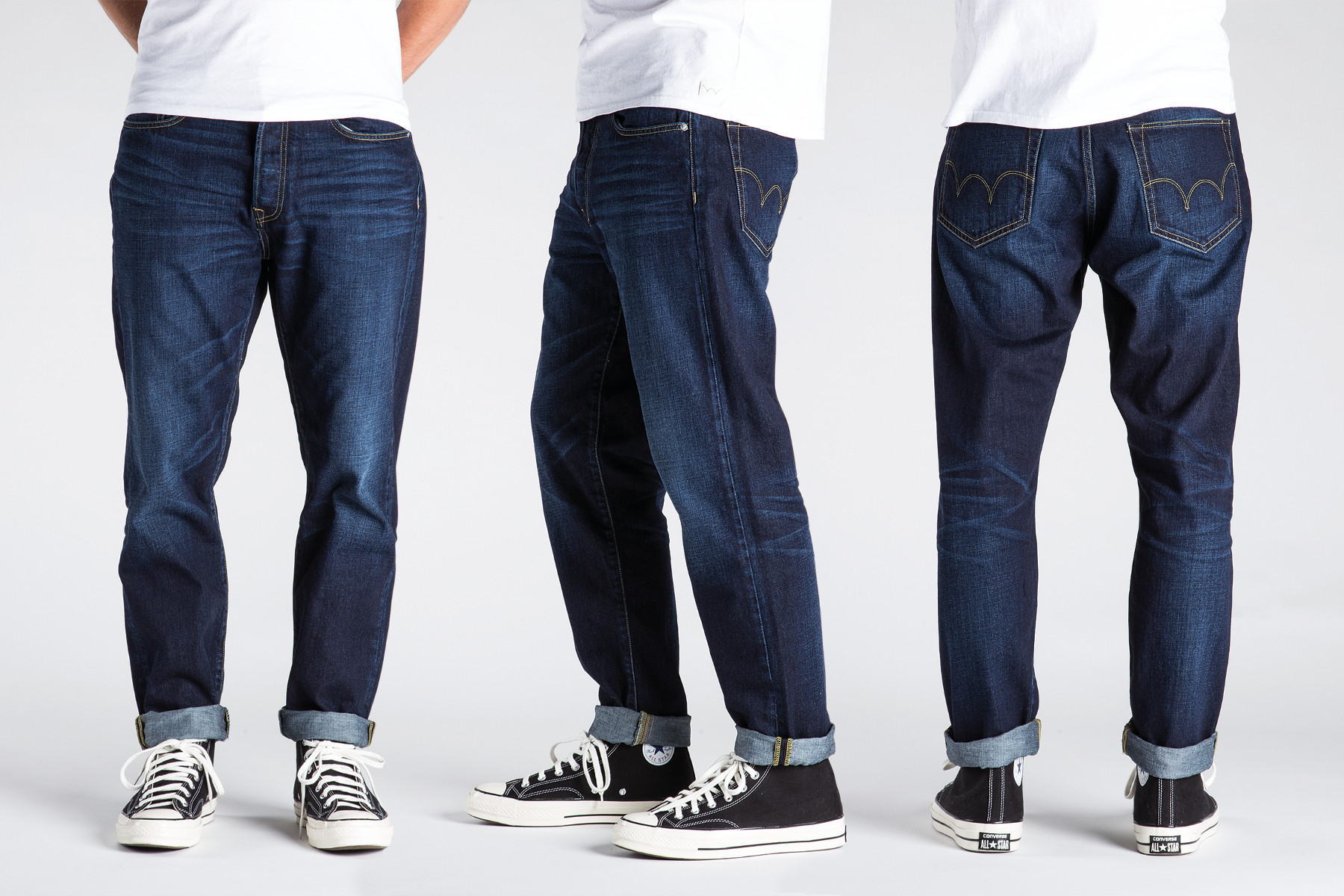 edwin straight leg jeans