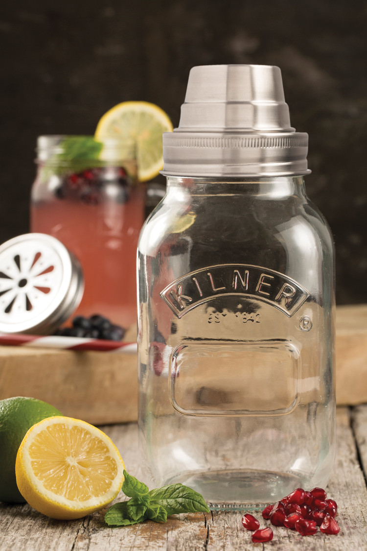 Kilner Drinks Dispenser cocktail recipes - Silver Mushroom