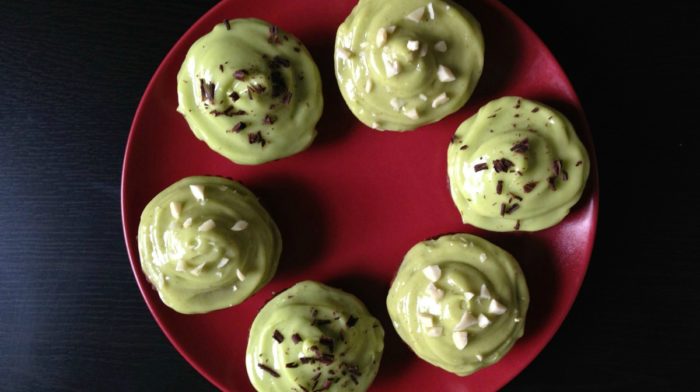 Cupcakes choc & beurre de cacahuètes légers, sans gluten