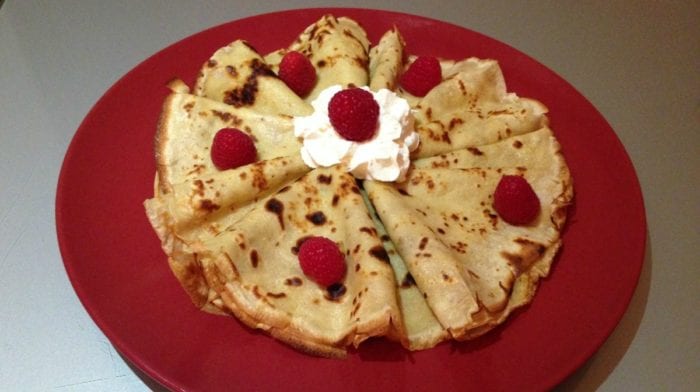 Recette de crêpes au citron légères, facile et rapide