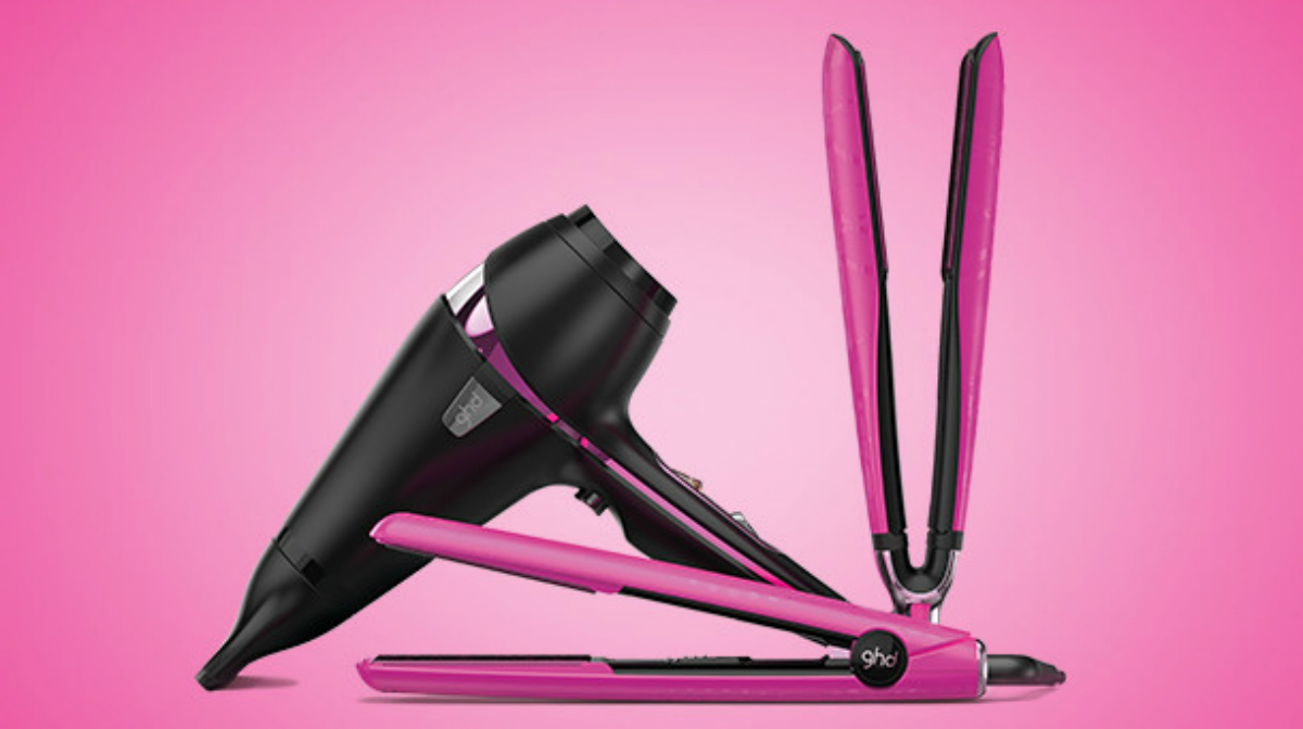 The ghd Electric Pink Collection