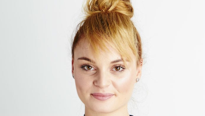 The Faux Fringe Up-Do with Aveda