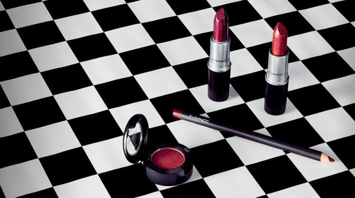 A Glitter Lip for Christmas with MAC