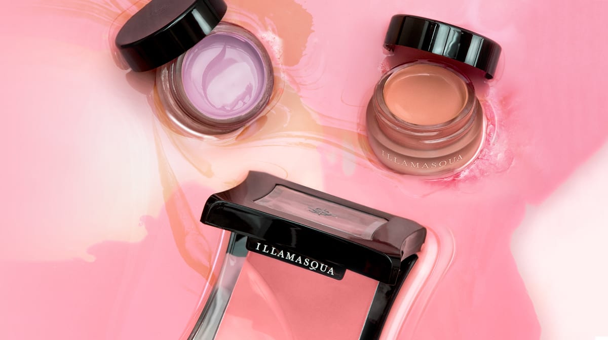 How the Illamasqua Colour Veil Blusher gives you gorgeous” glass skin”