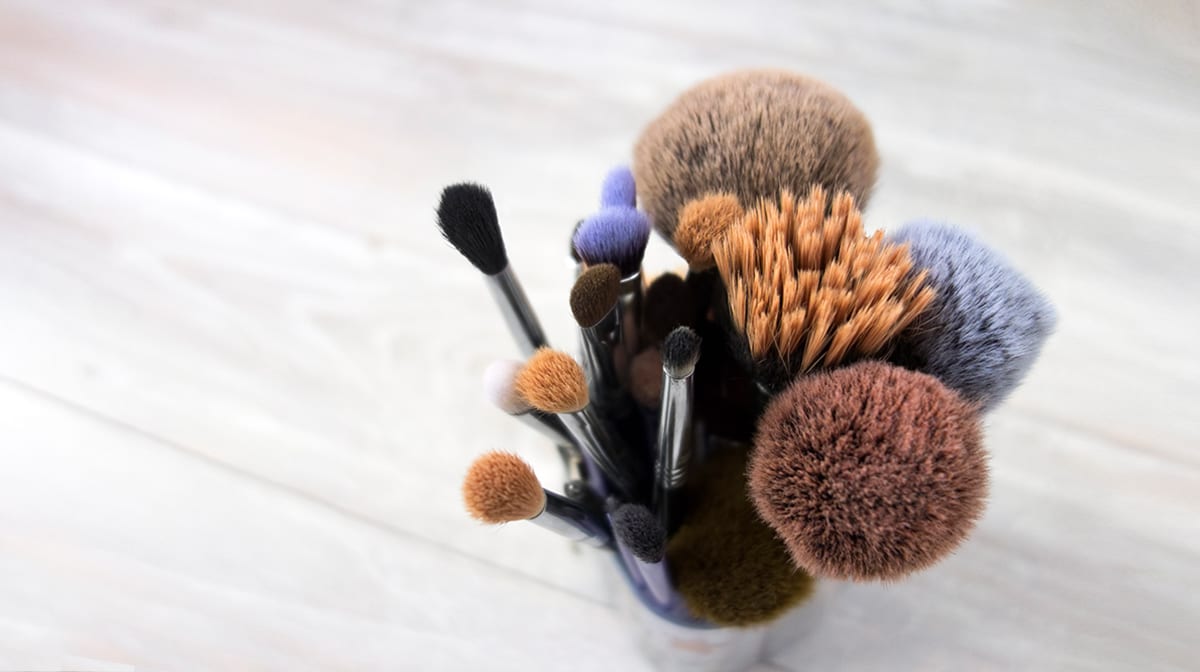 How to clean your makeup brushes