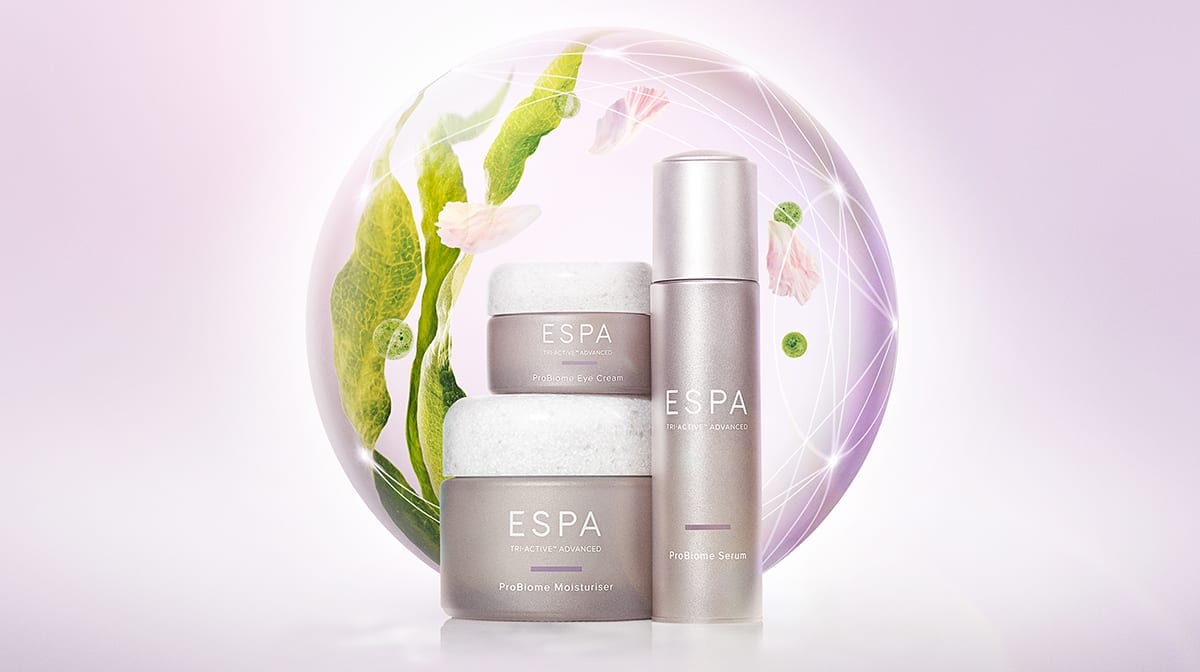 Discover the new range of anti-ageing probiotic skincare from ESPA