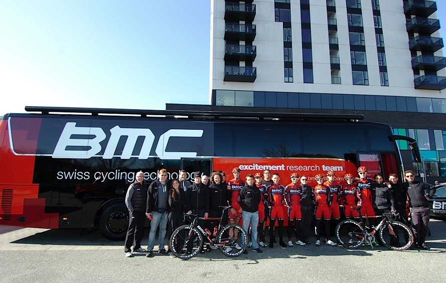 Bmc Racing colour coordinate