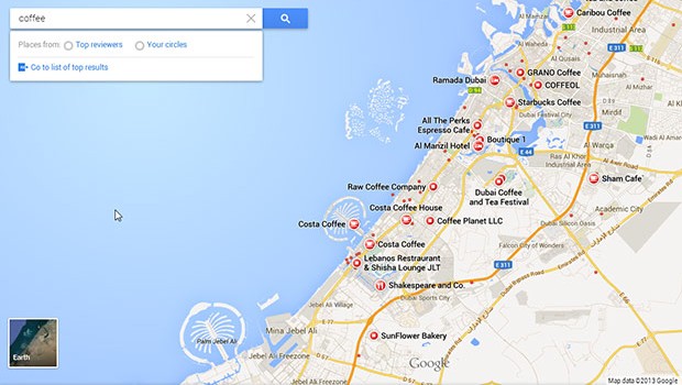 Google Maps Shot