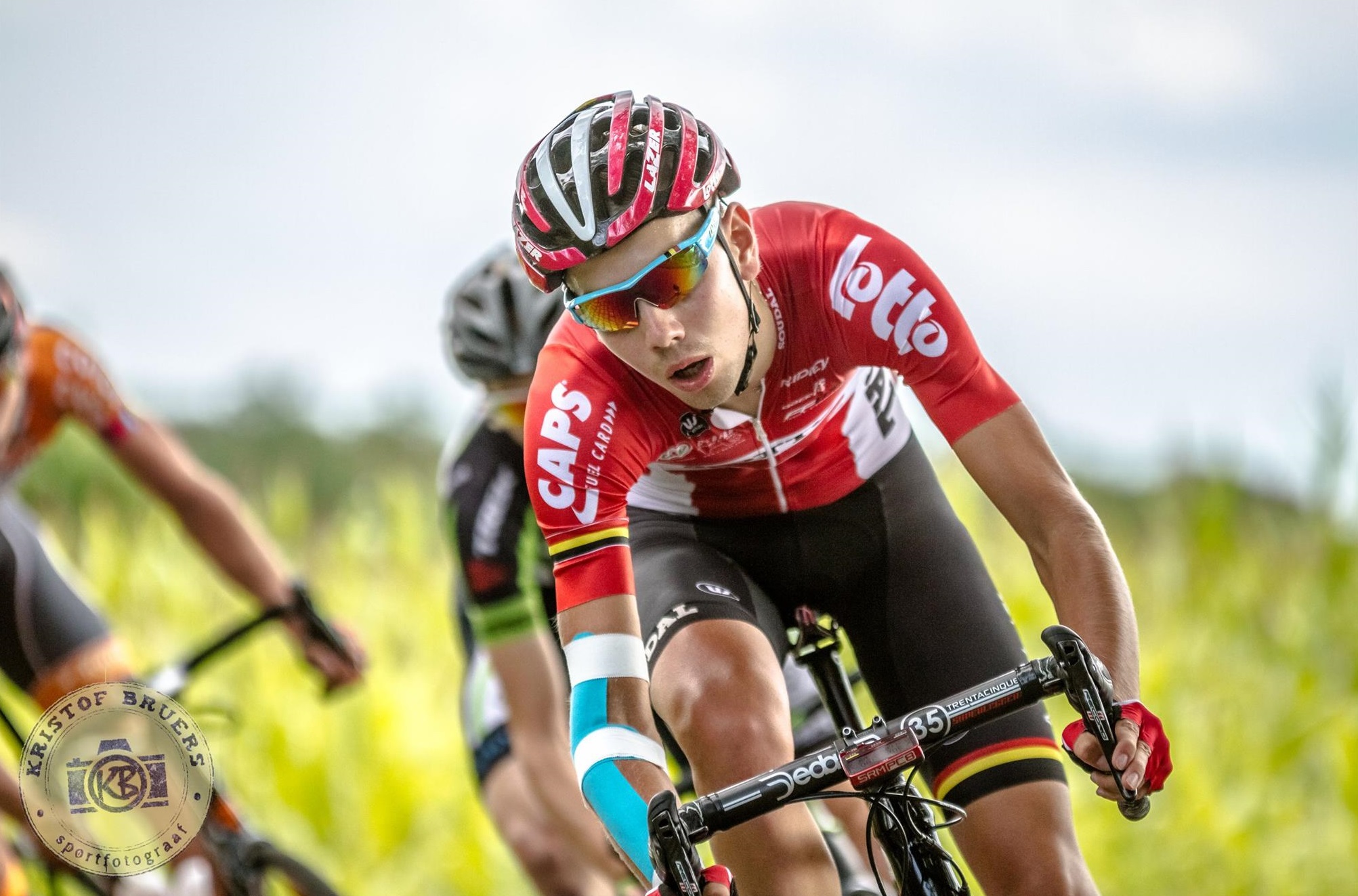 Belgian cyclist Steff Crass racing for Lotto Soudal Development