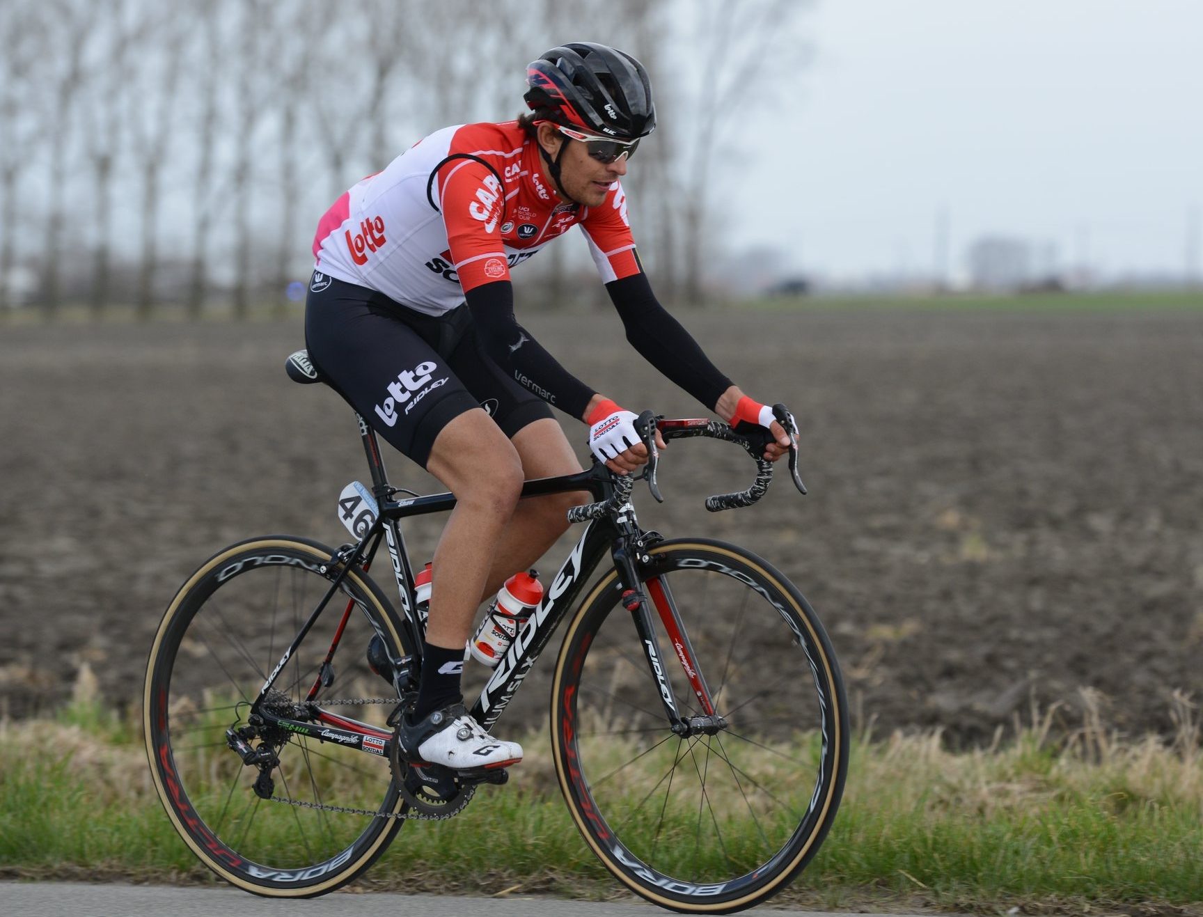 James shaw in the 2018 Lotto-Soudal team kit