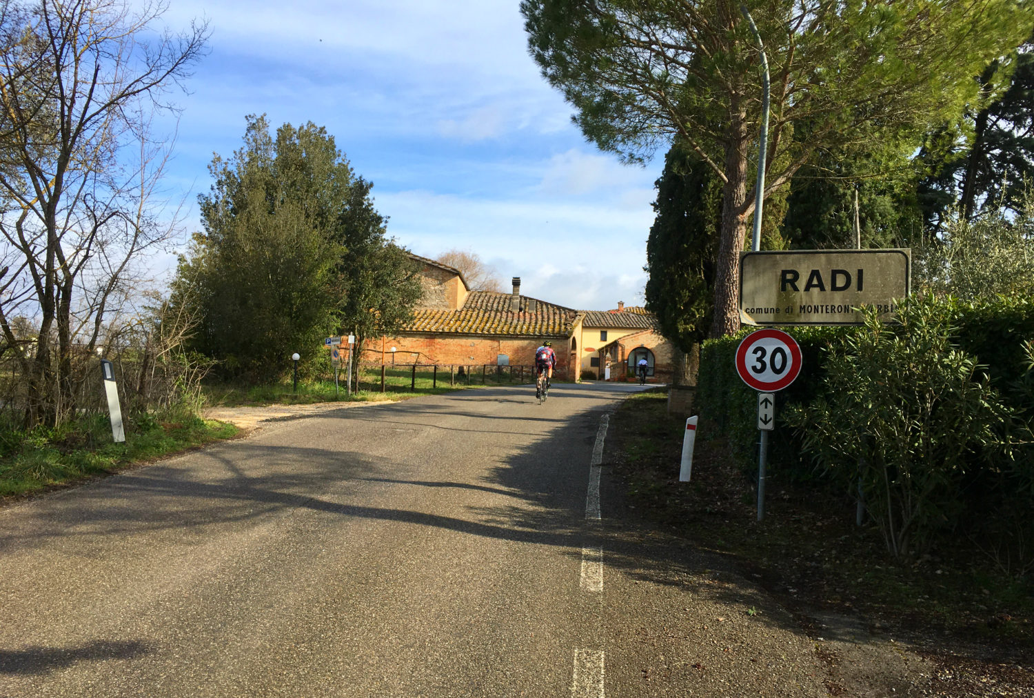 The village of Radi in Tuscany