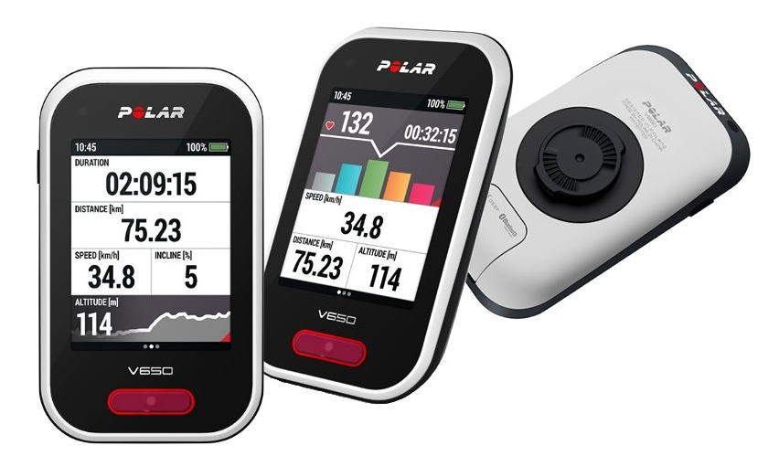 polar v650 gps bike computer