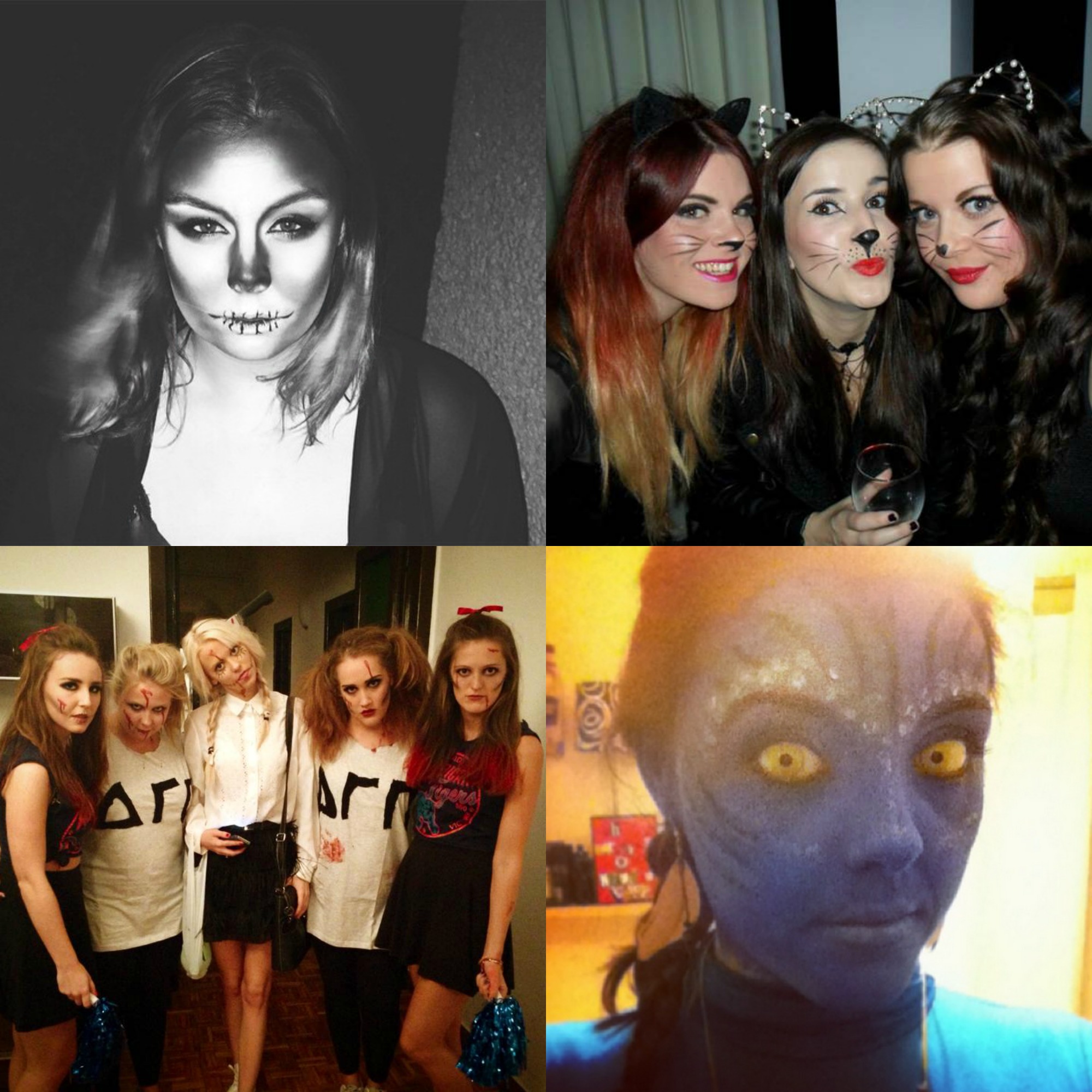 HQhair Halloween HQSCARE Halloween Make up Ideas