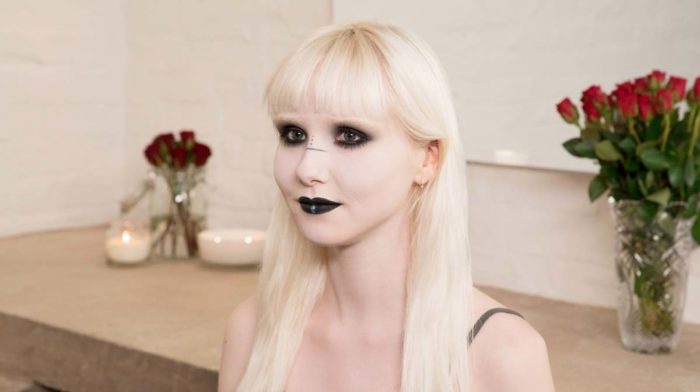 #HQSCARE: Halloween Ghost Makeup Tutorial 2018 With Illamasqua