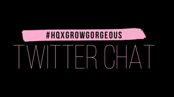 #HQxGrowGorgeous Pink Wednesday Twitter Chat