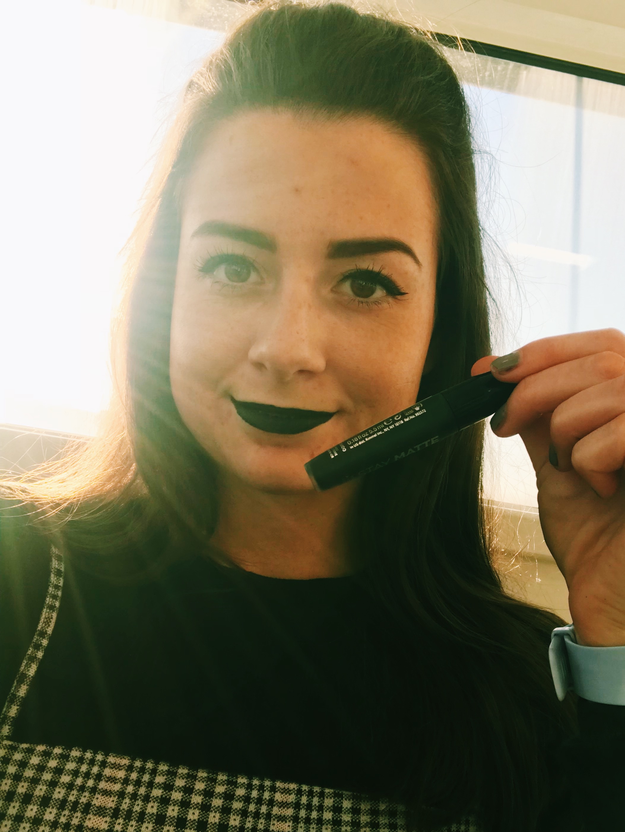 Black Liquid Lipstick | HQhair Blog
