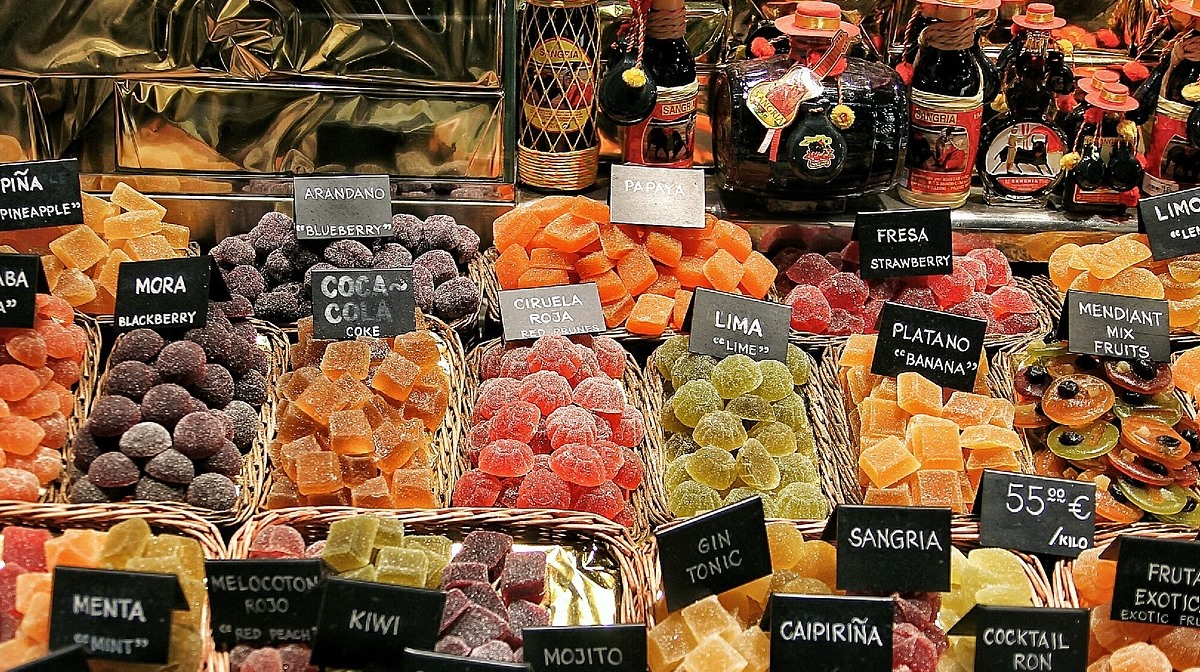 sweet tastes and scent from barcelona