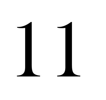 number 11 