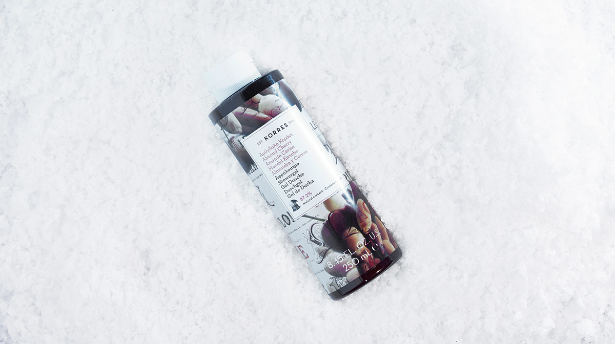 Day 2 Advent Reveal Korres Almond Cherry Showergel Beauty Expert