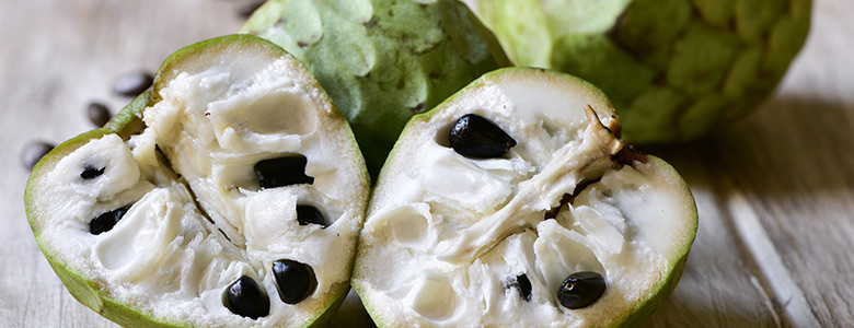 unusual fruits cherimoya