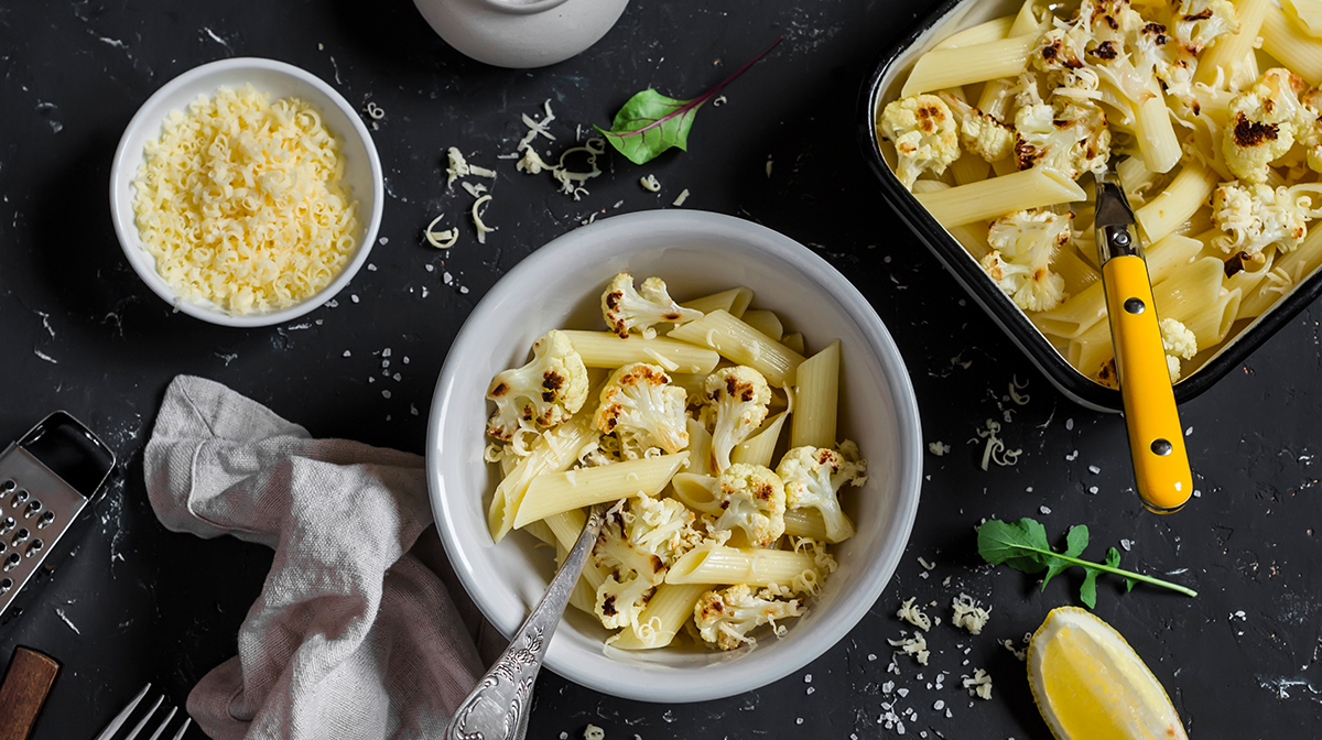 quick spring recipes cauliflower macaroni cheese