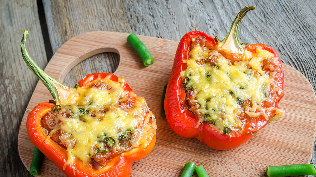 immune system boosting winter meals stuffed peppers
