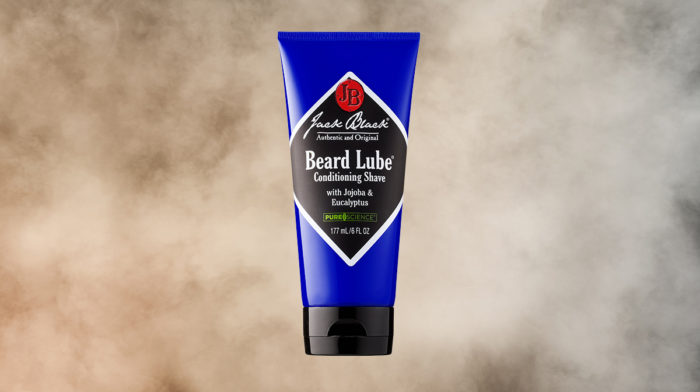 Showcasing Jack Black Beard Lube Conditioning Shave