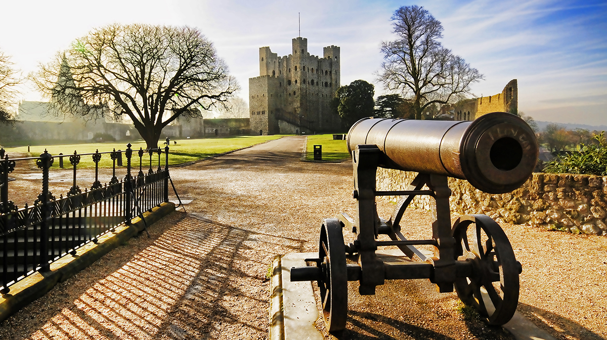 Rochester Castle in Kent 