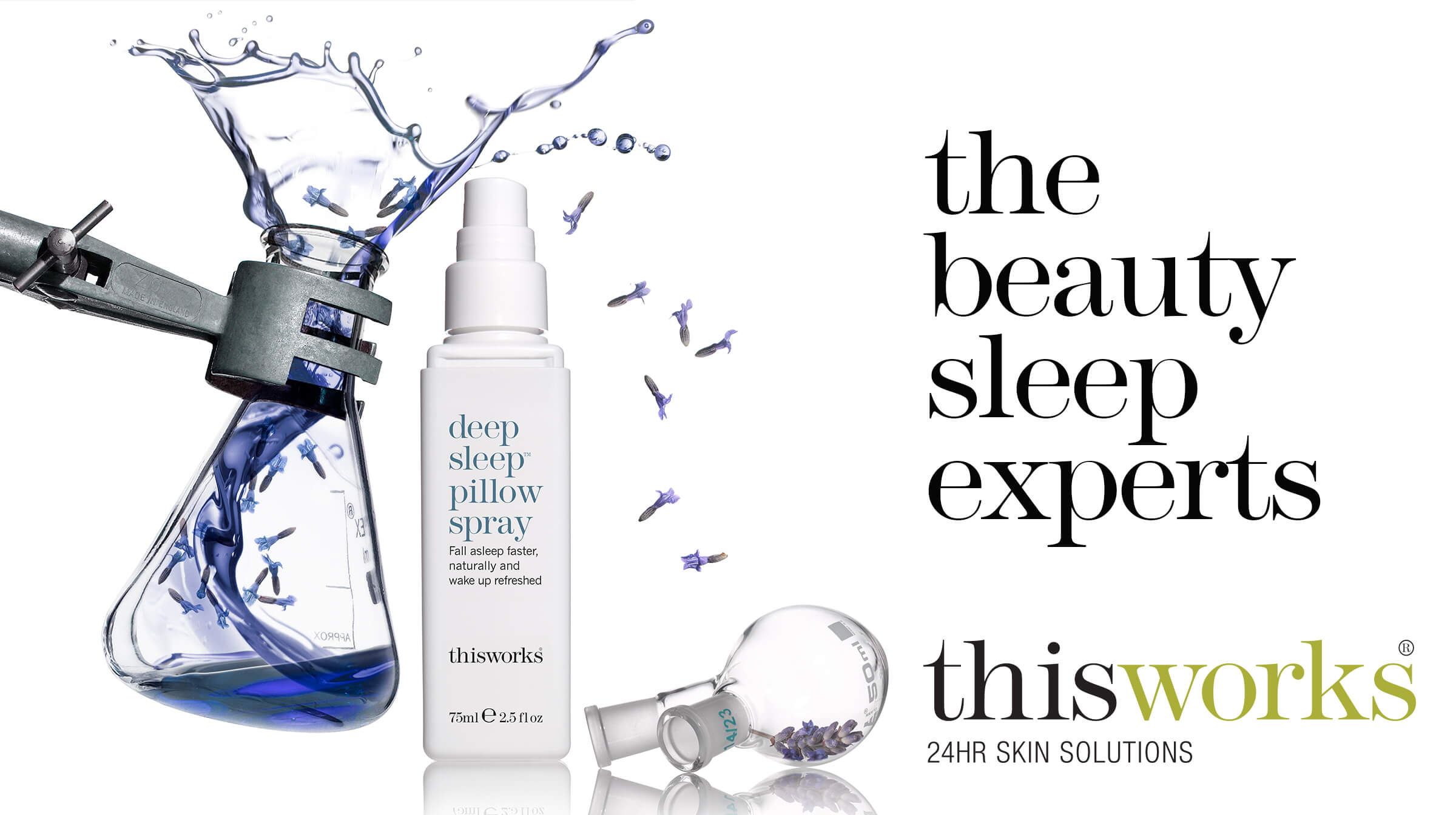 This Works Deep Sleep Pillow Spray Supersize 250ml, Bath & Unwind