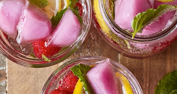 BCAA Raspberry Lemonade Fruit Water
